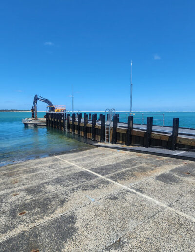 Structural steel fabrication, Inverloch Pier