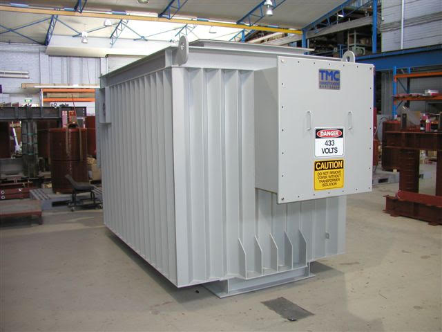 Industrial steel projects in Melbourne: transformer tank