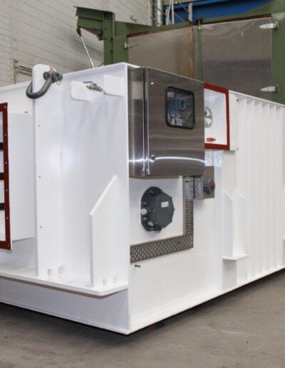 Steel transformer tanks